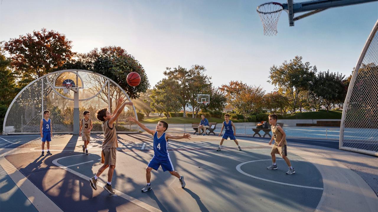 Azizi Florence Sharjah &mdash; the community basketball courts