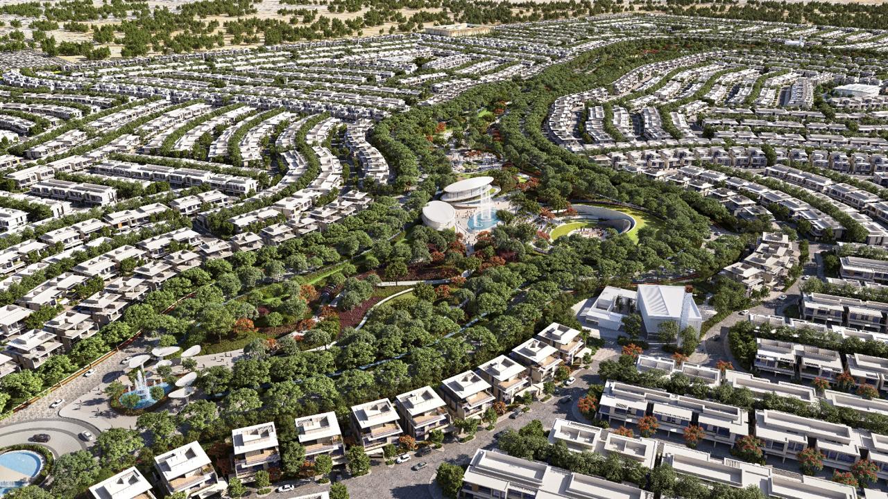 Azizi Florence Sharjah &mdash; the 1.6 million sq. ft. central park and the villa and townhouse clusters around it