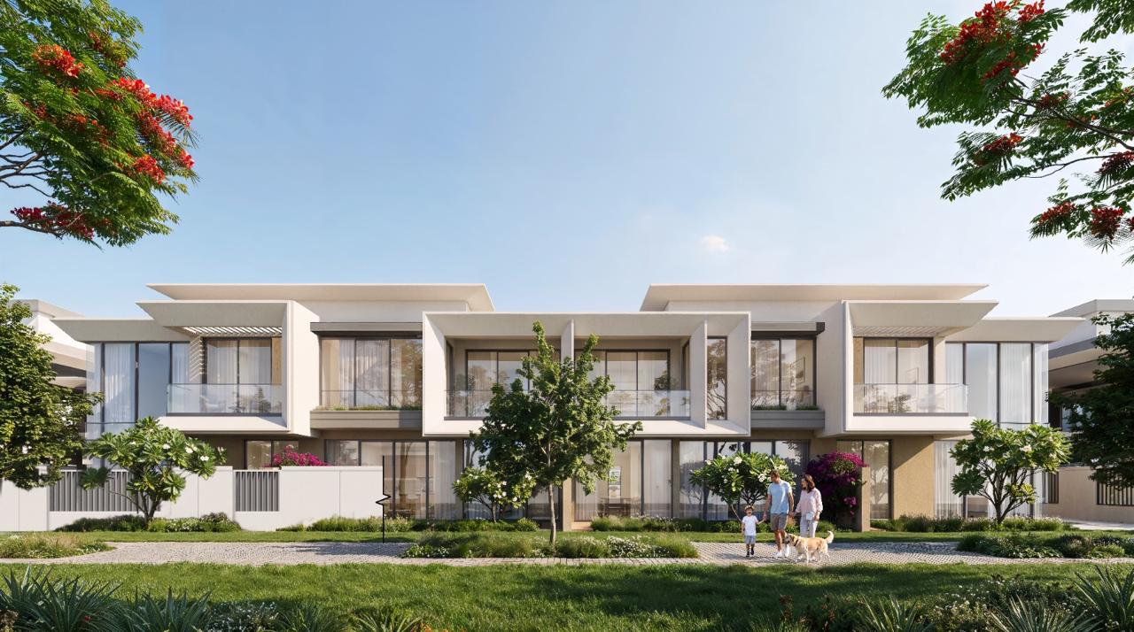 Azizi Florence Sharjah &mdash; a row of garden townhouses