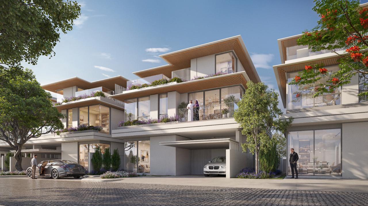 Azizi Florence Sharjah &mdash; townhouses with planted roof terraces