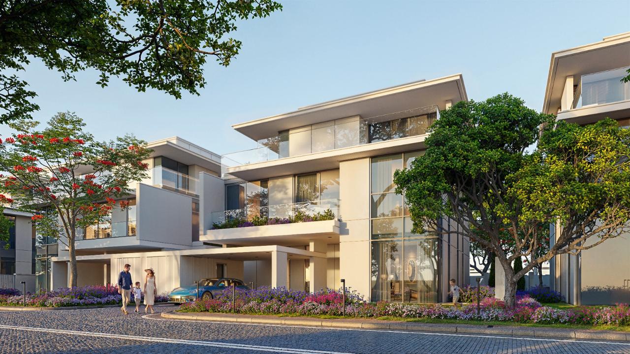 Azizi Florence Sharjah &mdash; a villa cluster streetscape