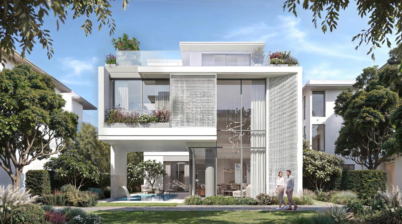 Azizi Florence Sharjah 4 bedroom villa &mdash; elevation